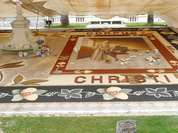 Sandteppich zu Fronleichnam in La Orotava