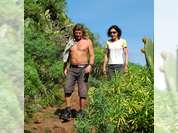 Wanderer im Anagagebirge