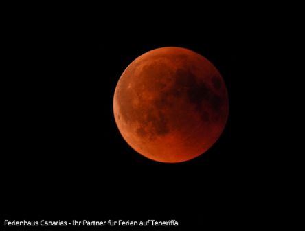 Teneriffa | 27.07.2018: Blutmond - totale Mondfinsternis