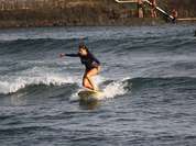 Wellenreiterein auf Teneriffa