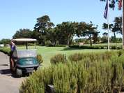 Blick auf den Golf "Real Club de Golf de Tenerife"