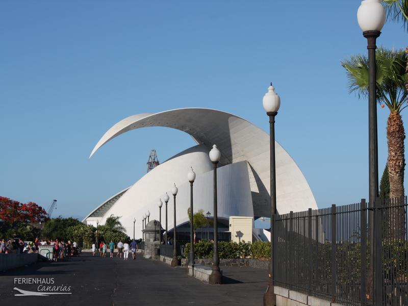 Blick auf das Auditorio de Tenerife Blick auf das Auditorio de Tenerife