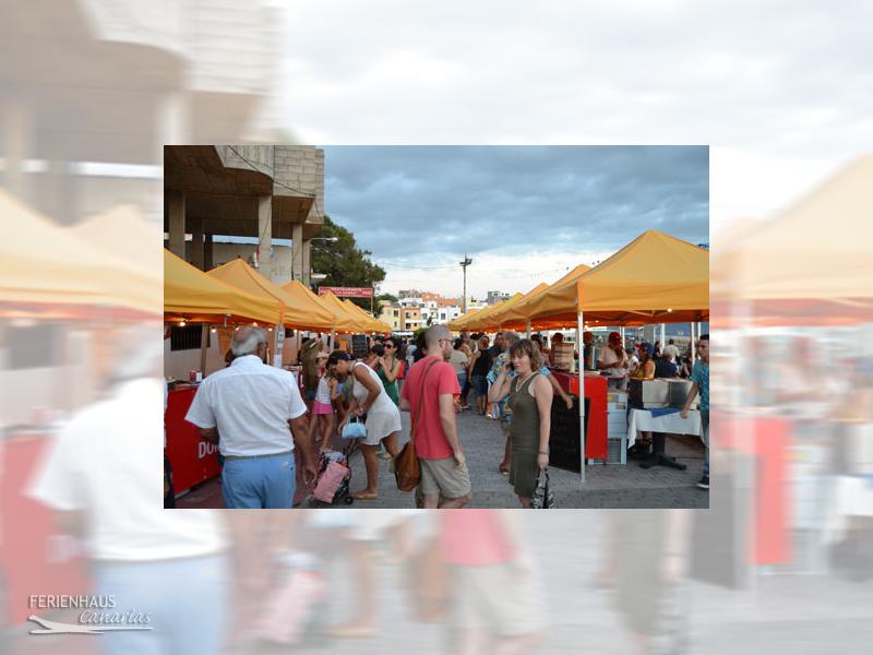 Tapas Stände in Los Abrigos Tapas Stände in Los Abrigos