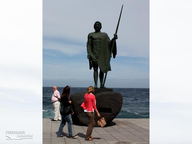 Guanchenkönig in Candelaria