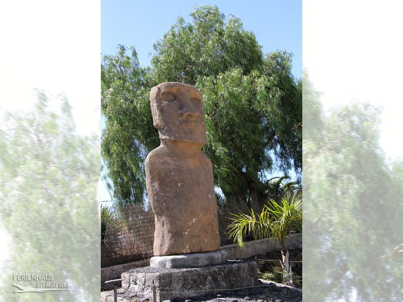 Figur in der Pyramide von Güimar