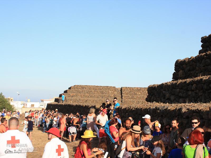 Blick auf die Pyramide von Güimar