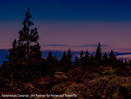 Sternschnuppen "Perseiden" Teide Nationalparque Teneriffa