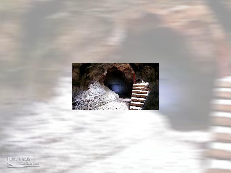 Blick in die Cueva de Viento in Icod de los Vinos