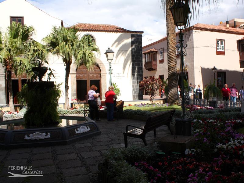 Ein Park in Puerto de la Cruz