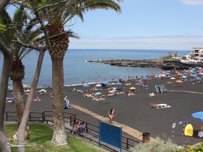 Blick auf den Strand Playa La Arena Blick auf den Strand Playa La Arena