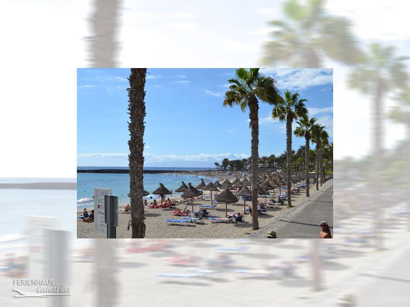 Blick auf den Strand Playa Las Americas Blick auf den Strand Playa Las Americas