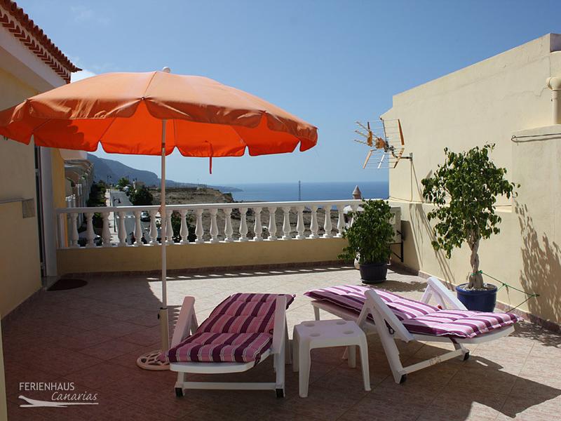 Ferienwohnung in Los Realejos bajo - Terrasse mit Meerblick Ferienwohnung in Los Realejos bajo - Terrasse mit Meerblick