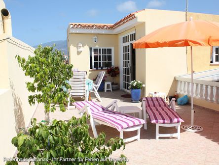 Ferienwohnung mit traumhaften Meerblick in Los Realejos auf Teneriffa