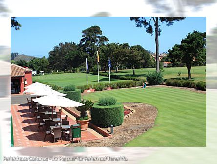 Golftunier am Golfplatz Adeje auf Teneriffa