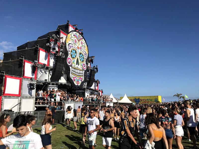 Open Air Konzert auf Teneriffa