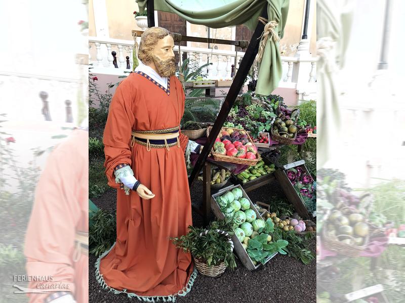 Krippen und Krippenspiel in La Orotava