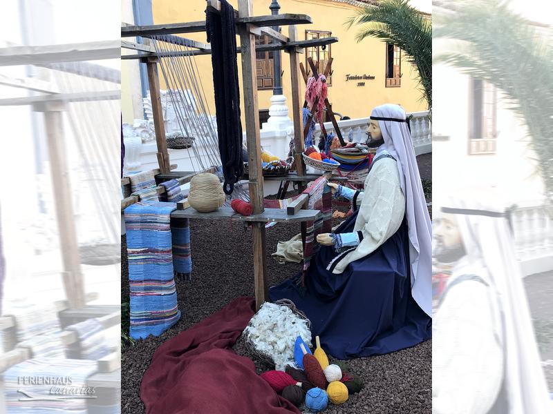 Krippen und Krippenspiel in La Orotava