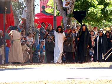 Passionsspiele zur Semana Santa in Adeje, Tenerife