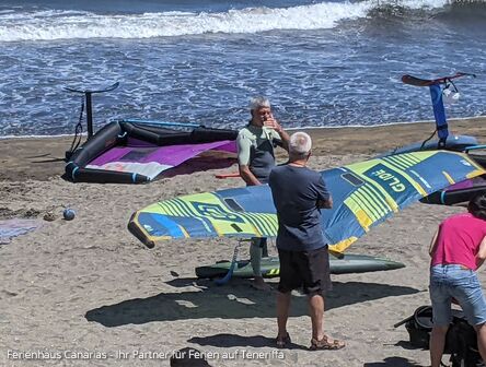 Wing Foil Surfen | Wing Surfen in El Medano | Teneriffa Süden