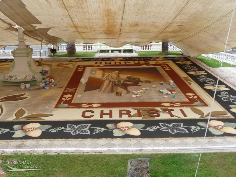 La Orotava - Blütenteppich Fronleichnam