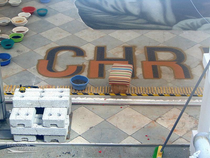 Der Sandteppich in La Orotava