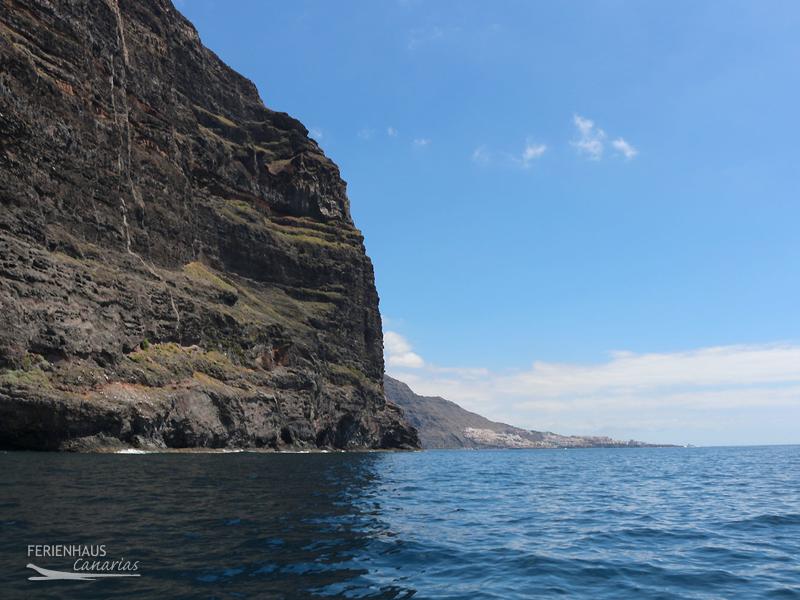 Blick auf die Steilfelsen von Los Gigantes Blick auf die Steilfelsen von Los Gigantes
