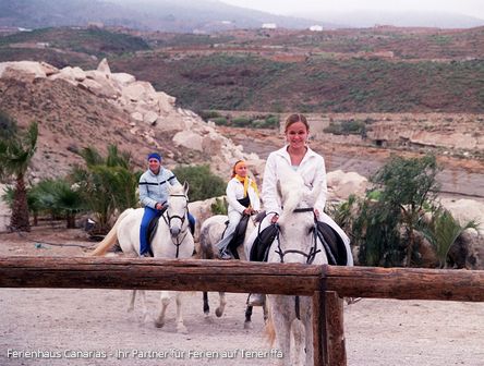 Teneriffa entdecken ➩ beim Reiten in der Natur