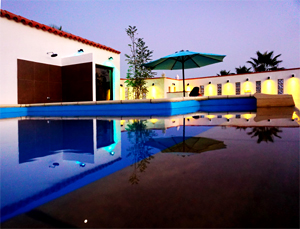 Freistehendes Meerblick-Ferienhaus mit Privatpool